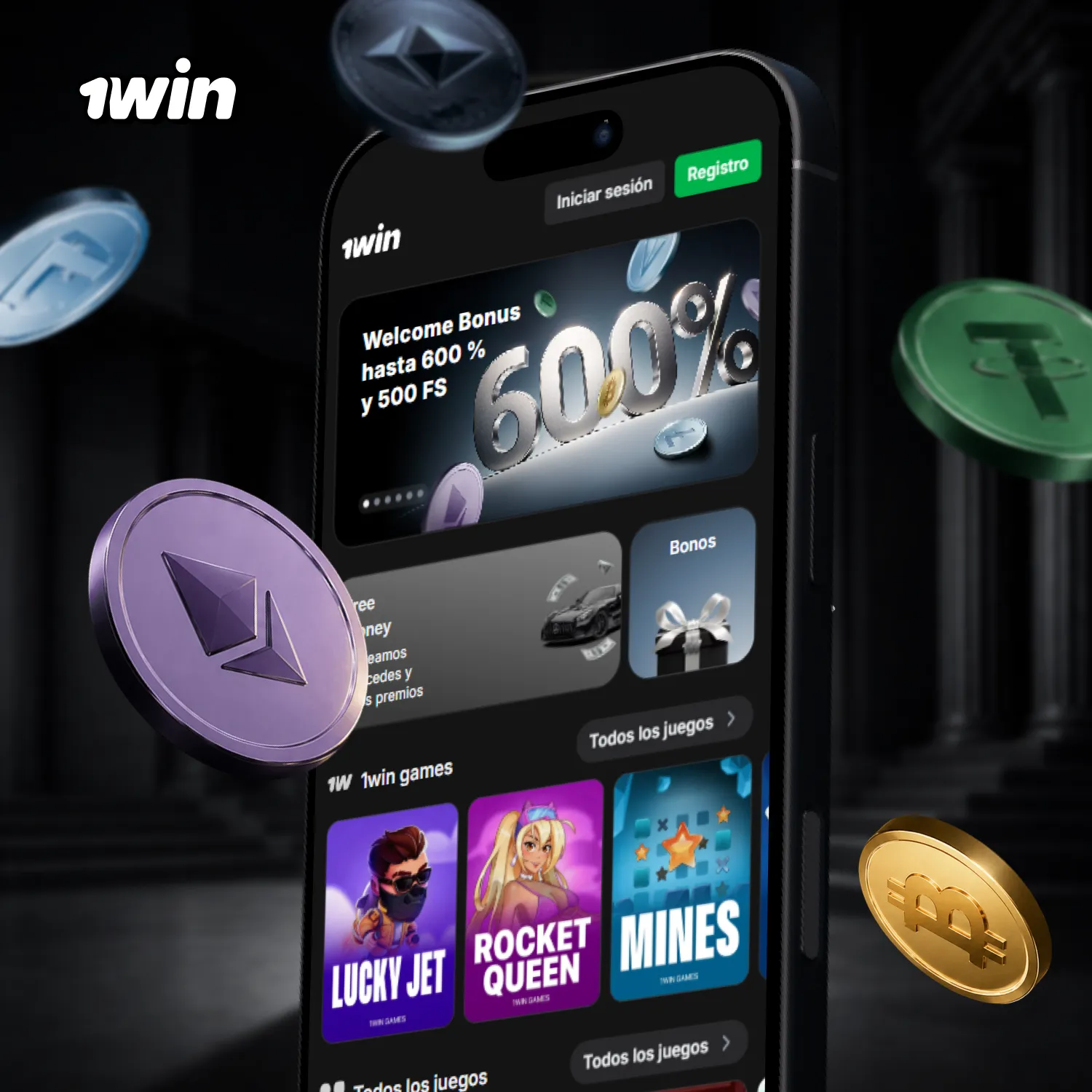 1win Casino Cripto