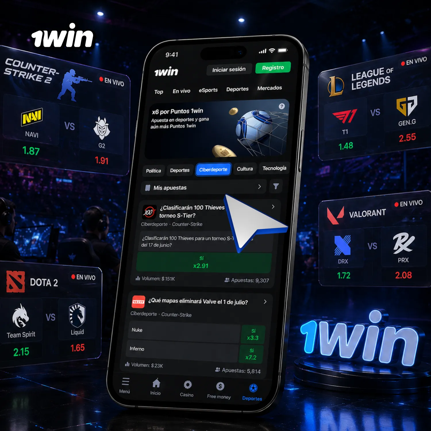 1win Markets: ¿Qué es?