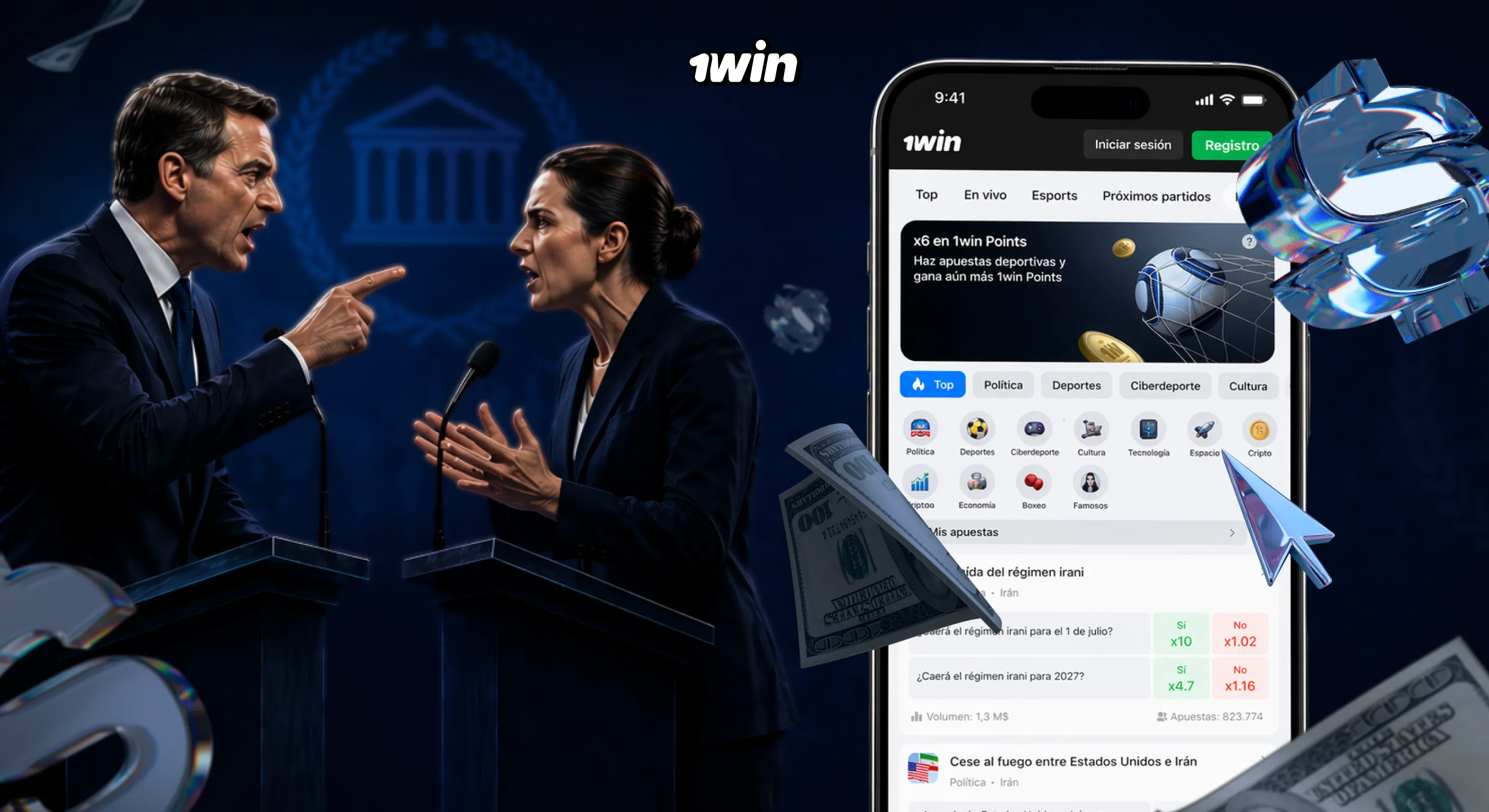 Cómo acceder a 1win Markets