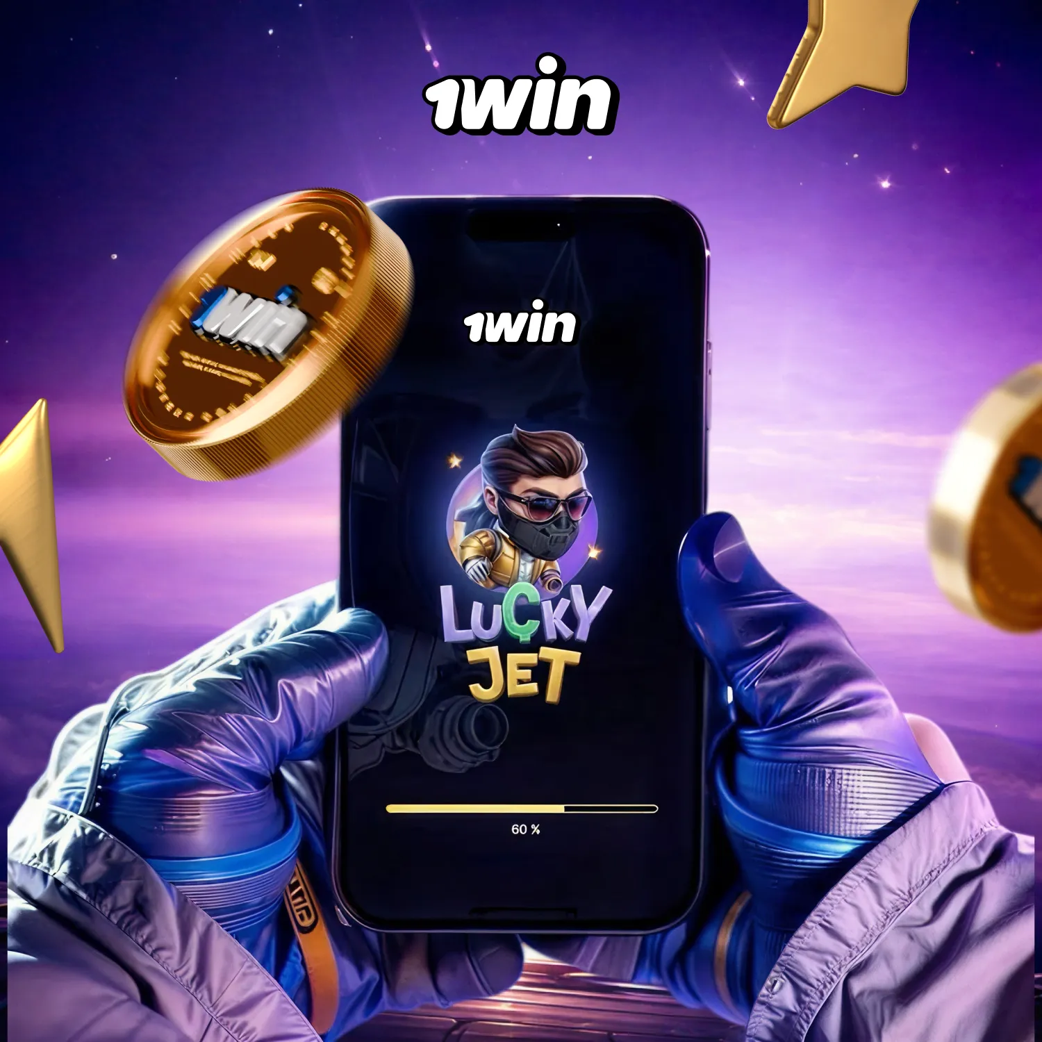 Lucky Jet 1win: juego crash con multiplicadores y retiros rápidos